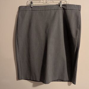 Eloquii Work Wear Gray Pencil Skirt Size 20